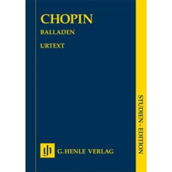 Frederic Chopin: Ballades (Study Score)