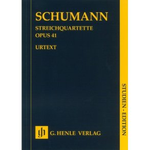 Robert Schumann: String Quartets Op. 41 (Study Score)