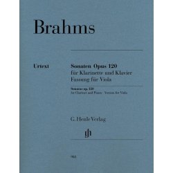 Johannes Brahms: Clarinet Sonatas Op.120