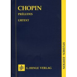 Frederic Chopin: Preludes (Henle Urtext Edition)