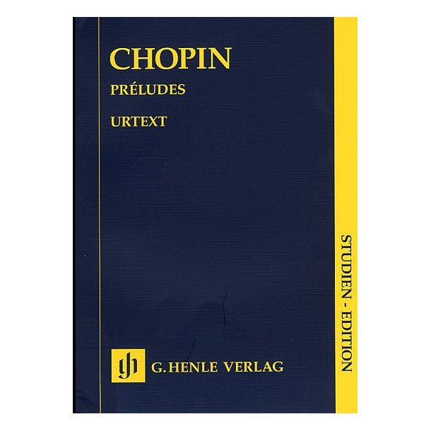 Frederic Chopin: Preludes (Henle Urtext Edition)