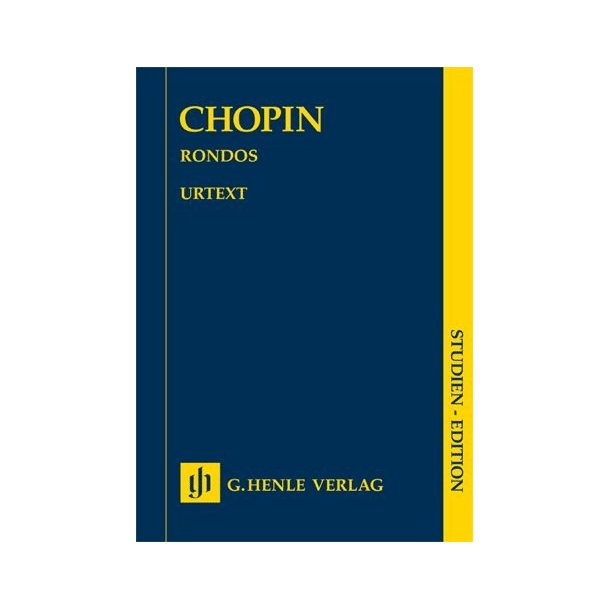 Fr&eacute;d&eacute;ric Chopin: Rondos (Study Score)