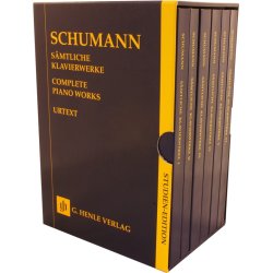 Robert Schumann: Complete Piano Works Study Score - 6 Volume Slipcase (Henle Urtext)