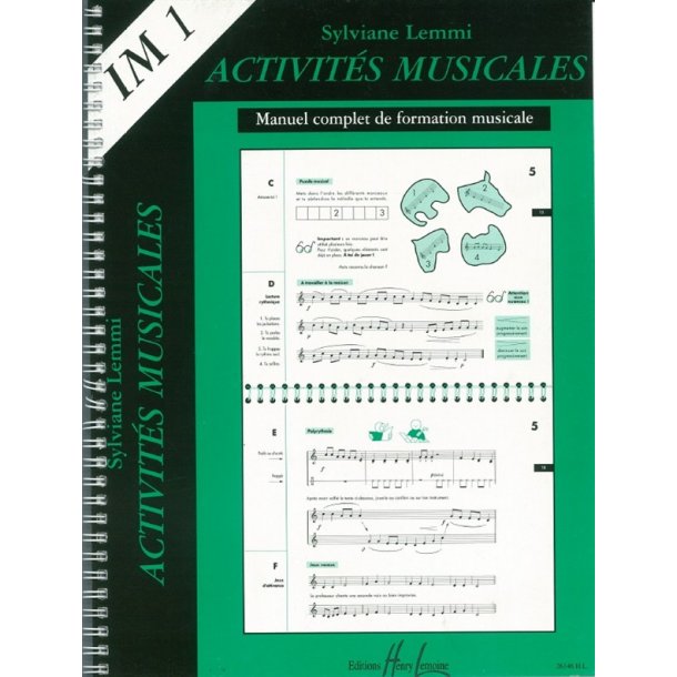 Sylviane Lemmi: Activit&eacute;s Musicales - IM1