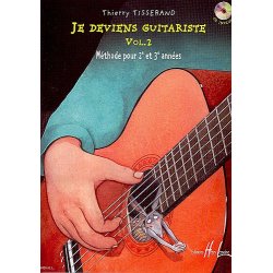 Thierry Tisserand: Je Deviens Guitariste - Volume 2 (Book/CD)