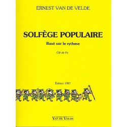 Ernest Van De Velde: Solf&egrave;ge Populaire - Cl&eacute; De Fa