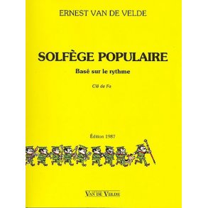 Ernest Van De Velde: Solfège Populaire - Clé De Fa