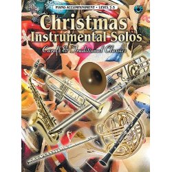 Christmas Instrumental Solos - Piano Accompaniment Level 2-3