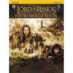 Lord Of The Rings: Instrumental Solos - Alto Sax (Book And CD)