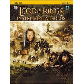 Lord Of The Rings: Instrumental Solos: French Horn (Book And CD)