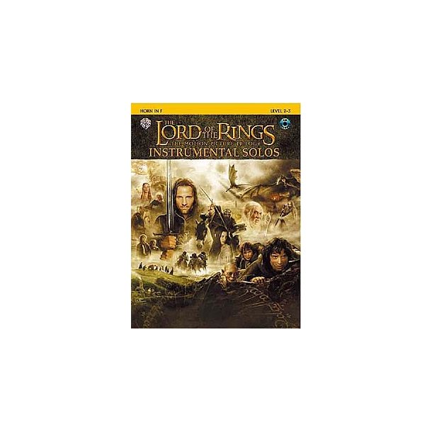 Lord Of The Rings: Instrumental Solos: French Horn (Book And CD)