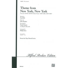 John Kander: Theme From New York, New York (SATB)