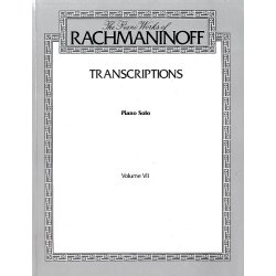 Sergei Rachmaninov: Transcriptions Volume VII