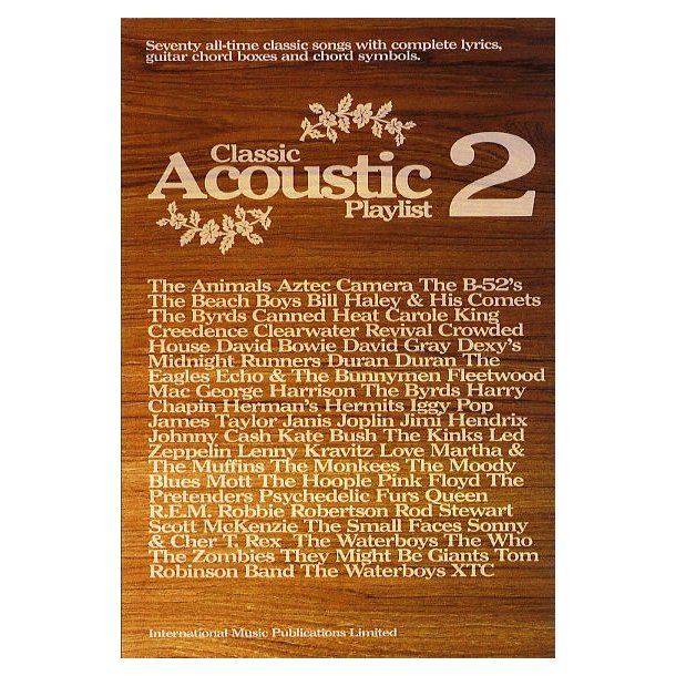 Classic Acoustic Playlist 2