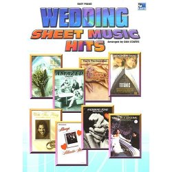 Wedding Sheet Music Hits (Easy Piano)