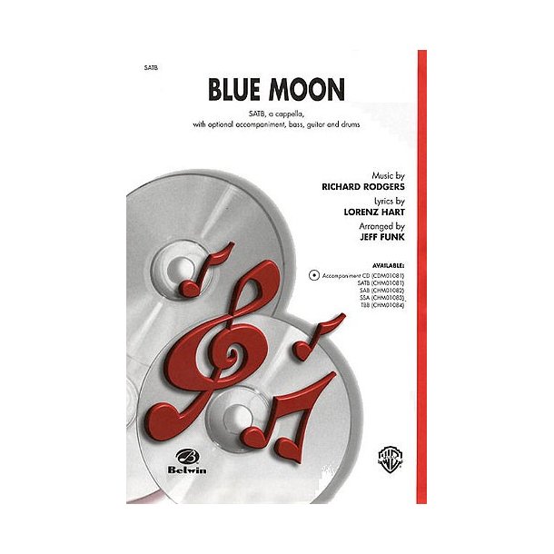 Richard Rodgers/Lorenz Hart: Blue Moon (SATB)