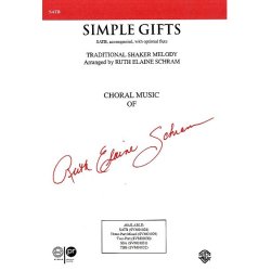 Simple Gifts (arr. Schram) - SATB