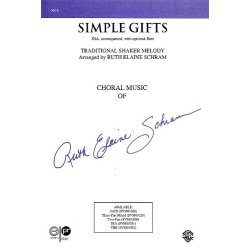 Ruth Elaine Schram: Simple Gifts