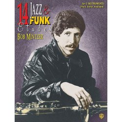 14 Jazz & Funk Etudes For C Instruments (Book/CD)