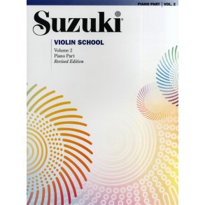 Suzuki Violin School Piano Part - Volume 2 (Revised Edition)