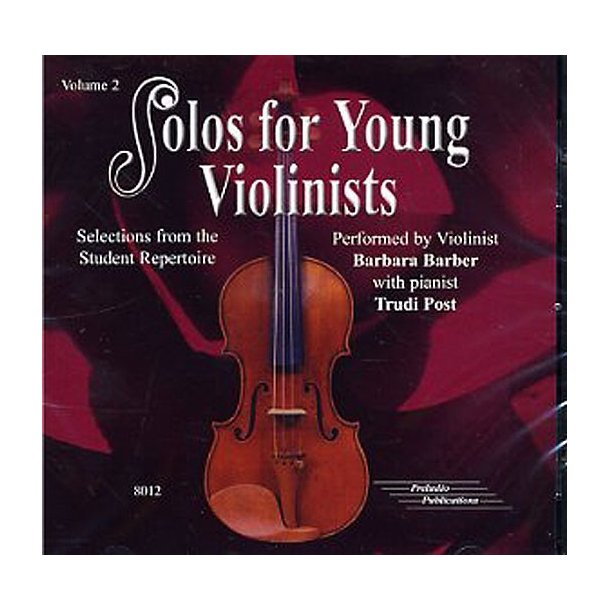 Solos For Young Violinists Volume 2 (CD)