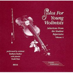 Suzuki Solos For Young Violinists Volume 4 - CD