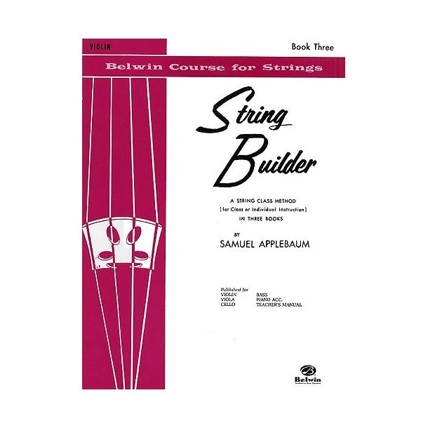 String Builder: Violin Book Three