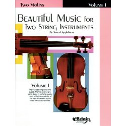 Beautiful Music For Two String Instruments Volume 1: Two Violins