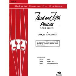 Samuel Applebaum: String Builder - Third And Fifth Position