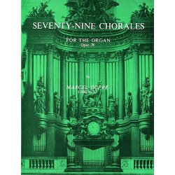 Marcel Dupre: 79 Chorales For Organ Op.28