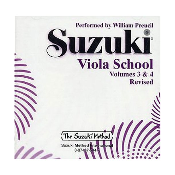 Suzuki: Viola School - Volume 3 and 4