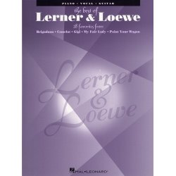 Alan Jay Lerner/Fredderick Loewe: The Best Of Lerner And Loewe PVG