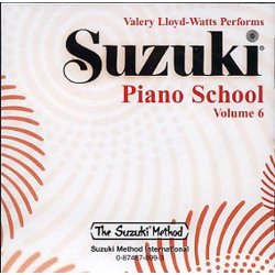 Suzuki Piano School 6 (CD)