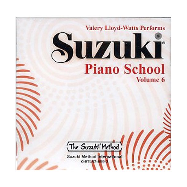 Suzuki Piano School 6 (CD)