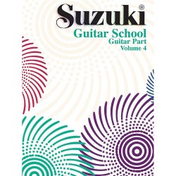 Suzuki Guitar School Guitar Part Volume 4