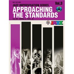 Jazz Improvisation Series: Approaching The Standards - Bass Clef (Volume Three)