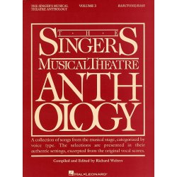 The Singers Musical Theatre Anthology: Volume Three (Baritone Or Bass)
