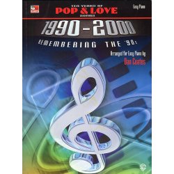Ten Years Of Pop And Love Songs (1990-2000) For Easy Piano