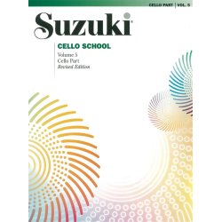 Suzuki Cello School: Cello Part Volume 5