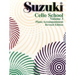 Suzuki Cello School Volume 3 Piano Accompaniment Revised Edition