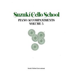 Suzuki Cello School Volume Five - Piano Accompaniment