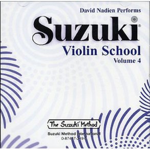 Suzuki Violin School Volume 4 - David Nadien (CD)