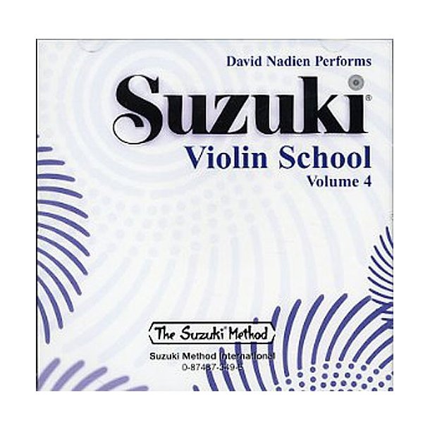Suzuki Violin School Volume 4 - David Nadien (CD)