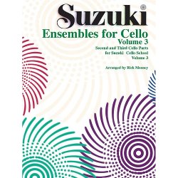 Suzuki Ensembles For Cello: Volume 3