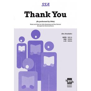 Dido Armstrong And Paul Herman: Thank You (SSA)