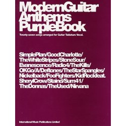 Modern Guitar Anthems Purple Book