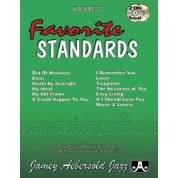 Jamey Aebersold Volume 22 Favourite Standards