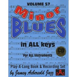 Jamey Aebersold Jazz Play Along Volume 57: Minor Blues In All Keys