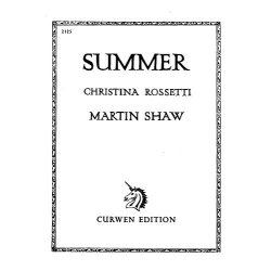 Shaw, M Summer Voice/Piano