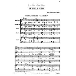 Rutland Boughton: Bethlehem